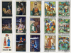 15 mongolische Briefmarken Thema: Zirkus + Mongolei gestempelt