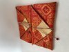 Buddhistische Tuch-Buchhülle - 49 cm x 49 cm - rot