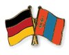 Freundschaftspin: Deutschland-Mongolei
