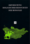 Erforschung biologischer Ressourcen der Mongolei. Band 9 (2005)