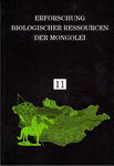 Erforschung Biologischer Ressourcen der Mongolei. Band 11 (2010)