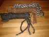 original mongolische Rosshaar Seile für Jurtenabdecksegel (4er Set)