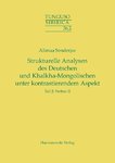 Strukturelle Analysen des Deutschen und Khalkha-Mongolischen [Teil 2] (Alimaa Senderjav)