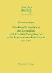 Strukturelle Analysen des Deutschen und Khalkha-Mongolischen [Teil 1] (Alimaa Senderjav)