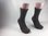Winterkind: Big Size - Socken braun 90% Yakwolle