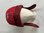 Filzmütze mit Stickmuster (rot)